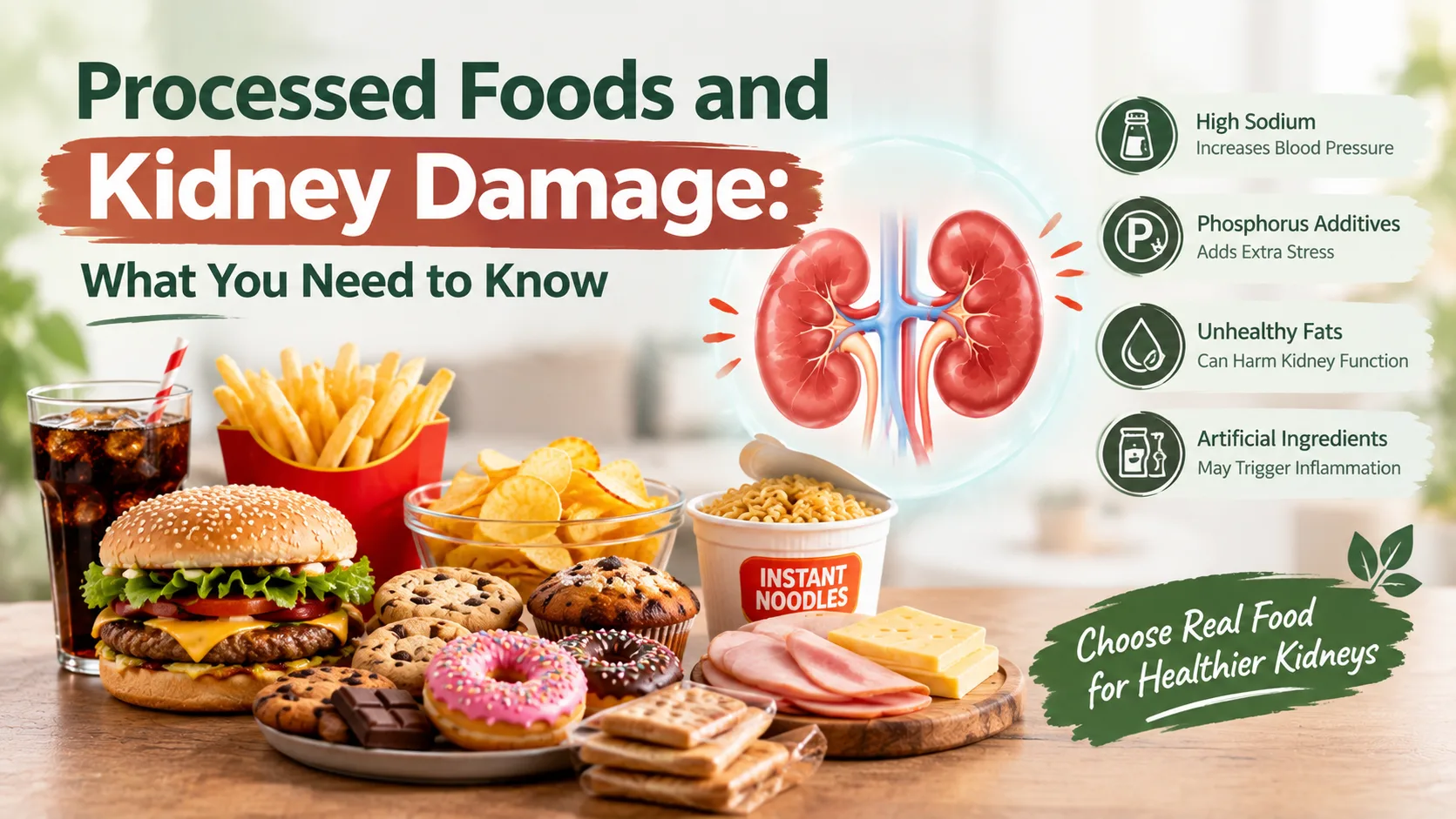 Processed Foods and Kidney Damage: What You Need to Know